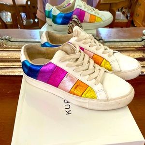 Kurt Geiger Lane Stripe Sneakers Size 7 (37)